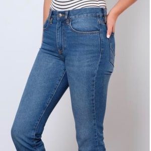 Vans Straight Leg High Waisted Jeans